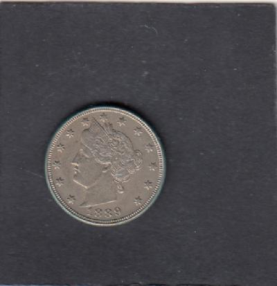 Beschrijving: 5 Cent LIBERTY